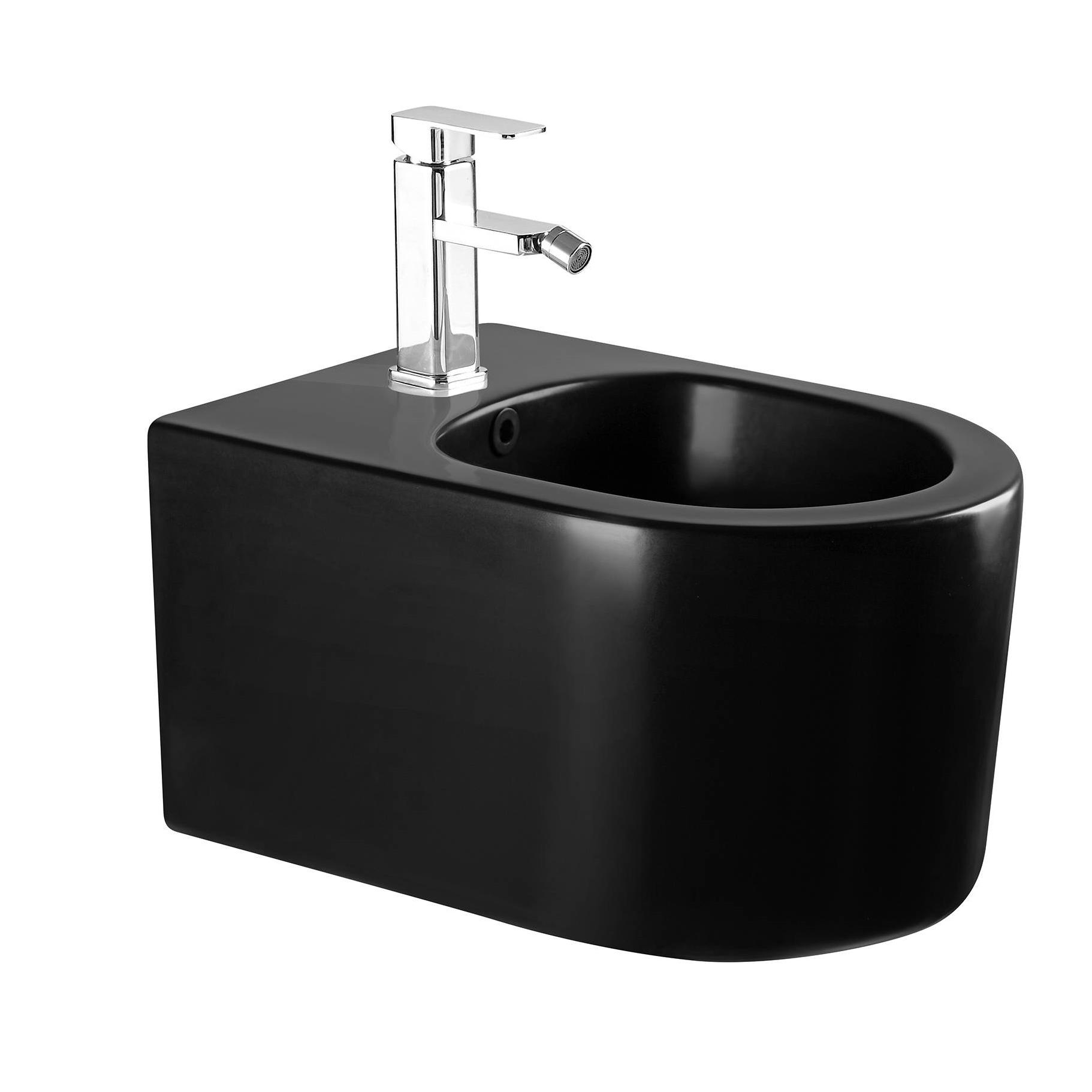 Подвесное биде Aquatek Мия AQ1004-MB черный матовый