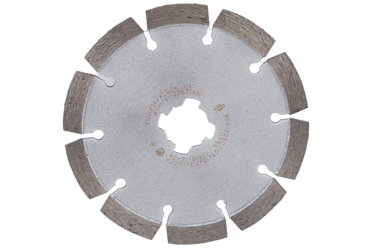 Алмазный диск универсальный OSBORN U4 (125х2.2 мм; X-Lock) DRONCO 4924185102