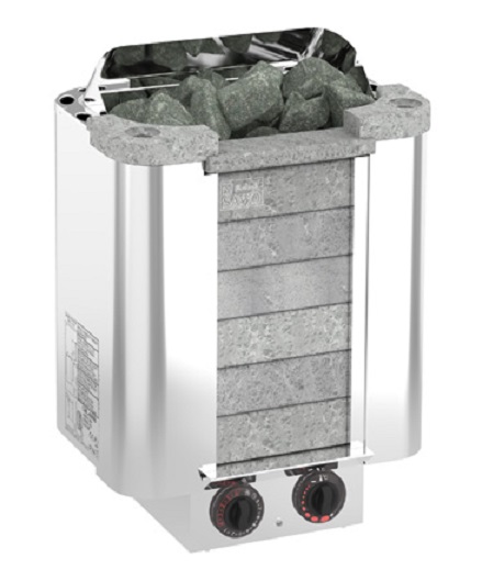 Электрическая печь для бани и сауны Sawo Cumulus CML-45Ni2-P, 4,5 кВт, настенная