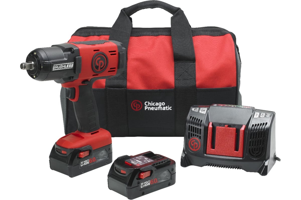 Ударный аккумуляторный гайковерт Chicago Pneumatic CP8849 1/2" 8941088492