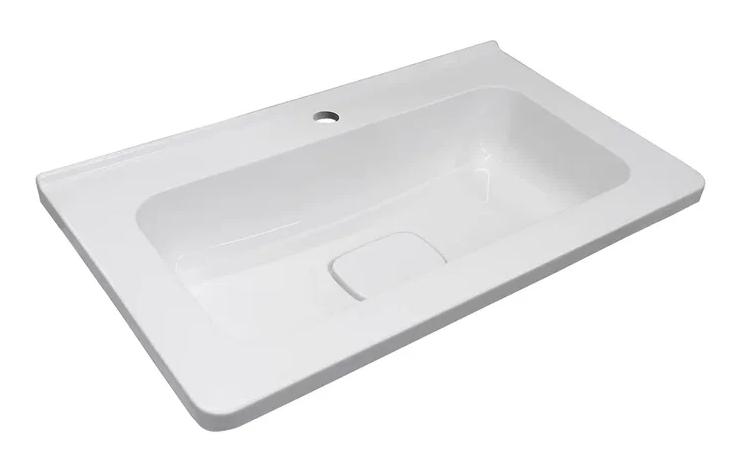 Тумба с раковиной Style Line Бергамо мини Люкс Plus 60 см подвесная