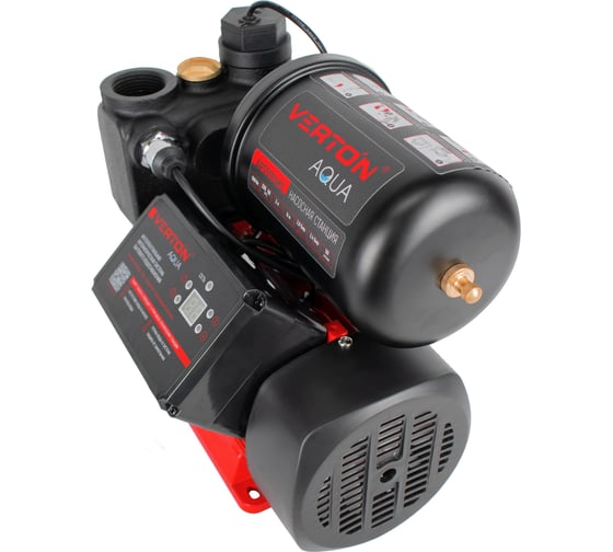 Насосная станция Verton AQUA APS500MS 500Вт, 50л/мин, 2л, гл. 9м, H 38м, вых. 1, 2.4 бар, дисплей 01.13297.24099