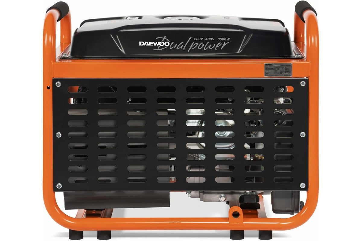 Бензиновый генератор с функцией Dual Power Daewoo GDA 7500DPE-3
