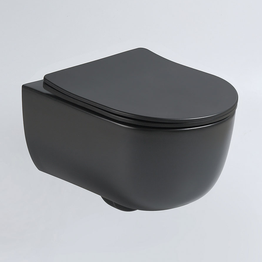 Подвесной унитаз Vincea Evo VT1-34SM 490x355x320 безободковый Подвесной унитаз Vincea Evo VT1-34SM 490x355x320 безободковый