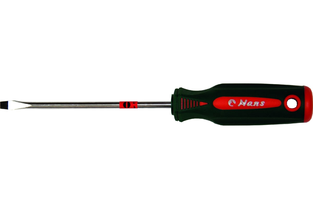 Шлицевая отвертка Hans 6.5*125мм 0410M6-5