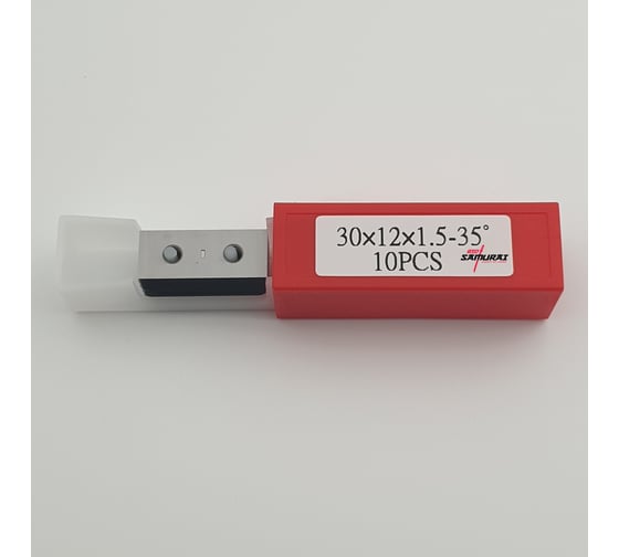 Нож твердосплавный универсальный RED SAMURAI TS 30x12x1,5 (T04F) (10шт.) TPRS0001306