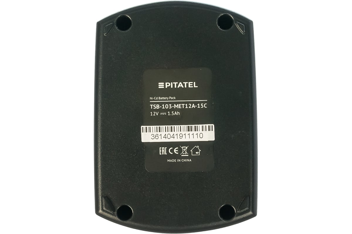 Аккумуляторная батарея для METABO (1.5 Ач, 12 В, Ni-Cd) Pitatel TSB-103-MET12A-15C