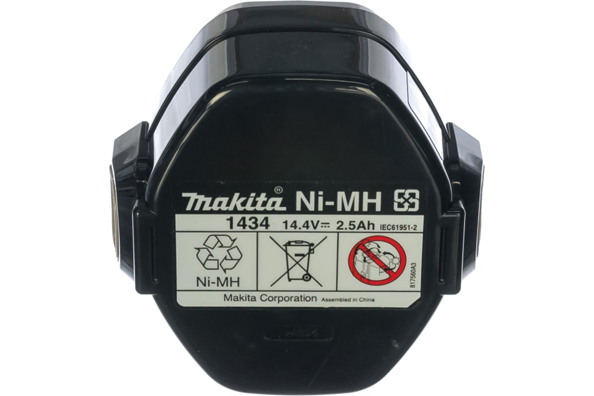 Аккумулятор кубический (14,4 В; 2,5 А*ч) для дрелей-шуруповертов 1434 Makita 193101-2