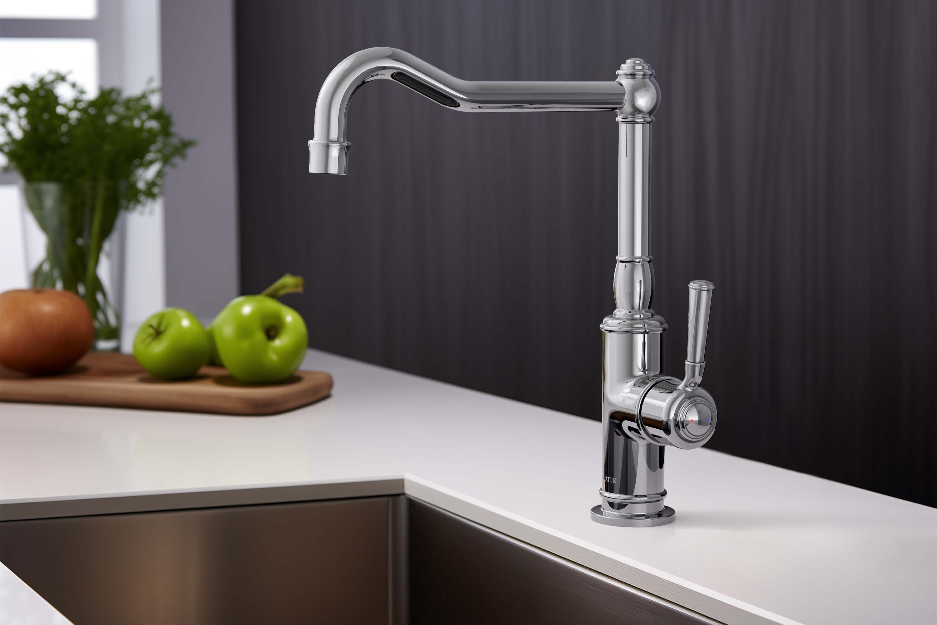 Смеситель для кухни Aquatek Классик AQ1580CR хром