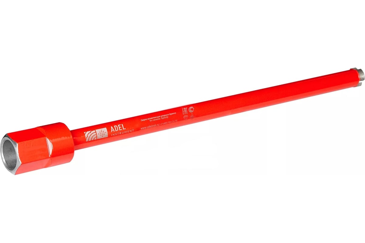 Коронка алмазная TopStrike 28х450 мм, 3 сегмента, 1 1/4 Adel Instrument AI-1101090301