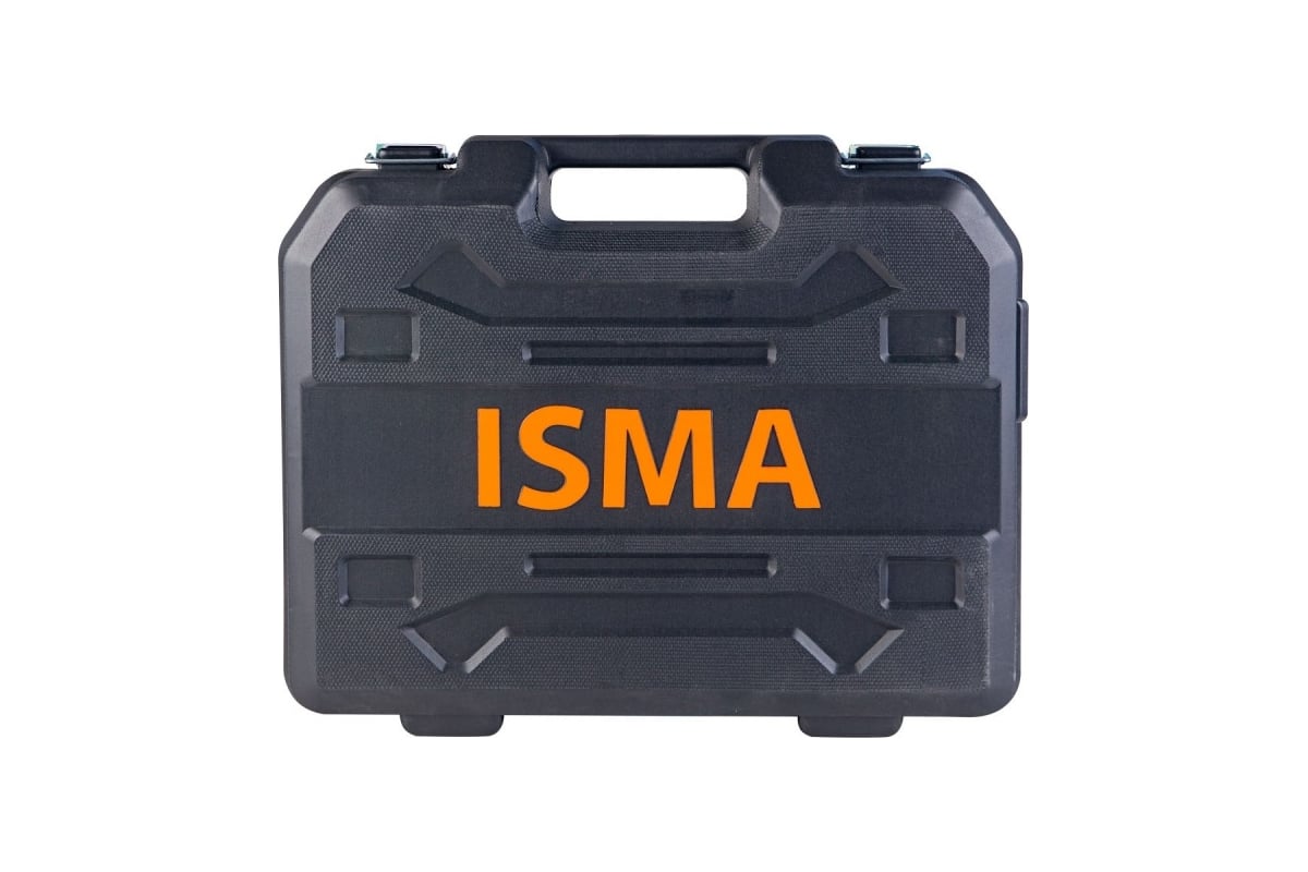 Набор инструментов с электрической дрелью ISMA 95 предметов 220 В,750 Вт, 0-2900 об/мин, в кейсе ISMA-1095(51106)