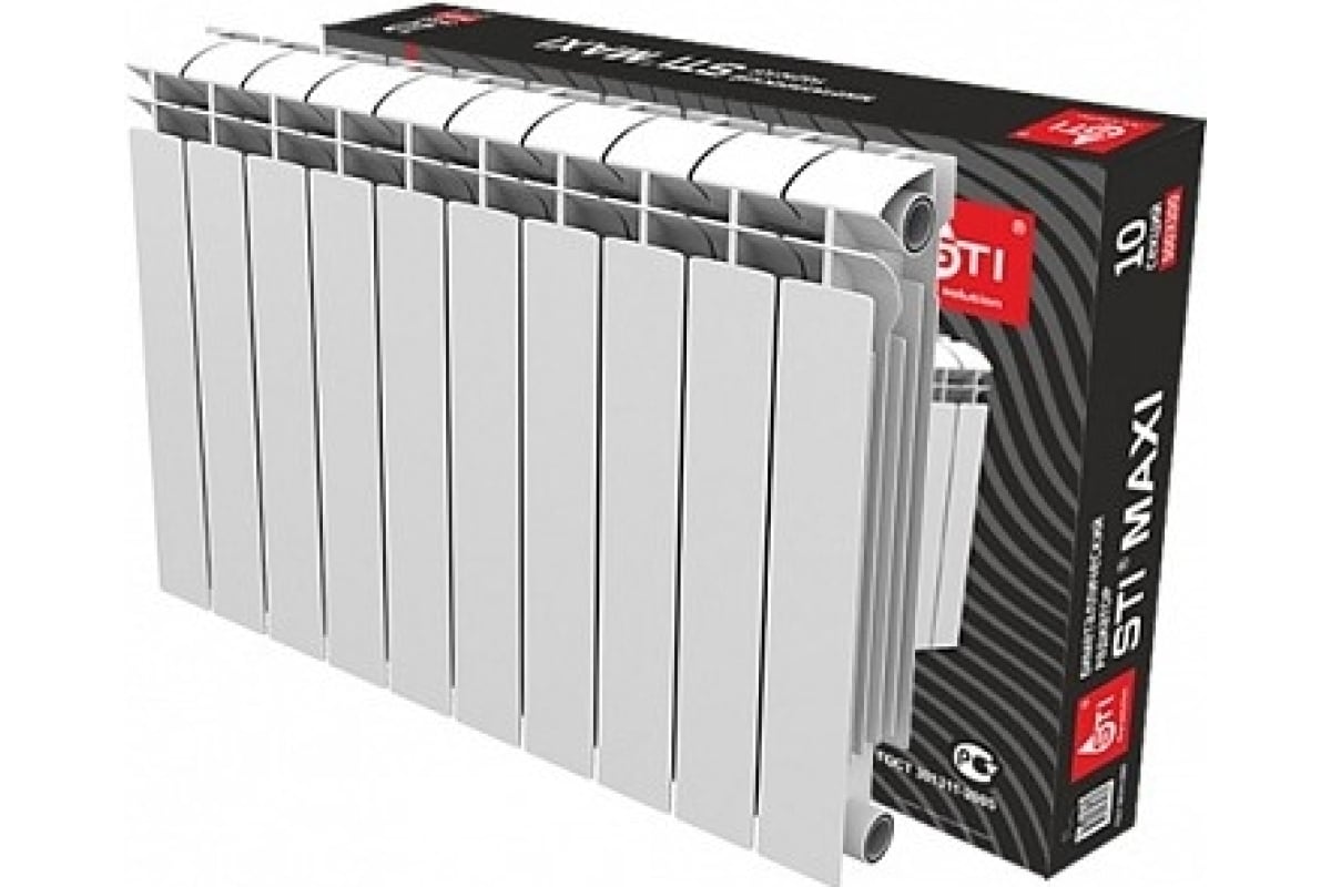 Радиатор STI BIMETAL MAXI 500/100 10 секций ТТ000014709