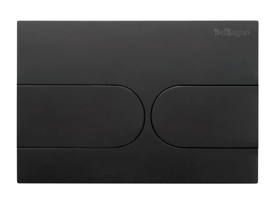 Кнопка смыва BelBagno BB-11-NERO.M черный матовый Кнопка смыва BelBagno BB-11-NERO.M черный матовый
