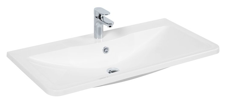 Мебель для ванной BelBagno Albano 80 см напольная, Bianco Lucido