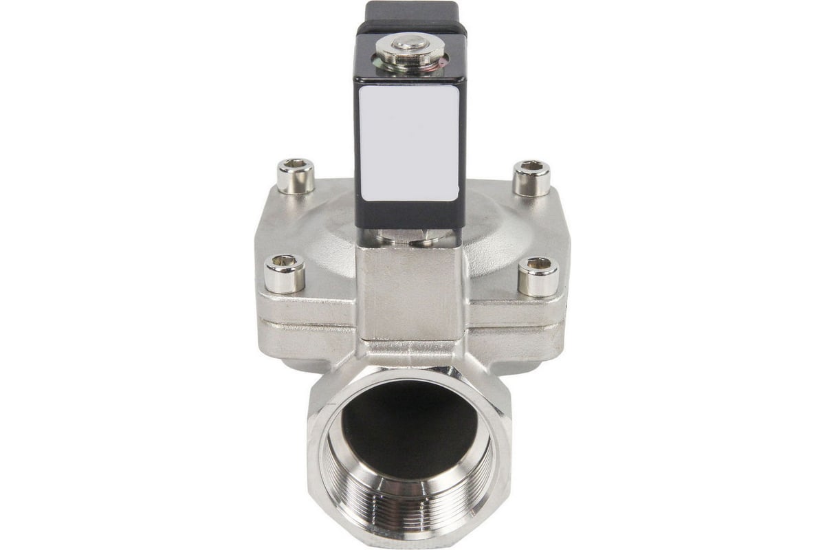 Электромагнитный клапан DN.ru VS2W-401E-PU-NC Ду40 Ру10 сталь, пилотный EPDM 24В DC D130-01537