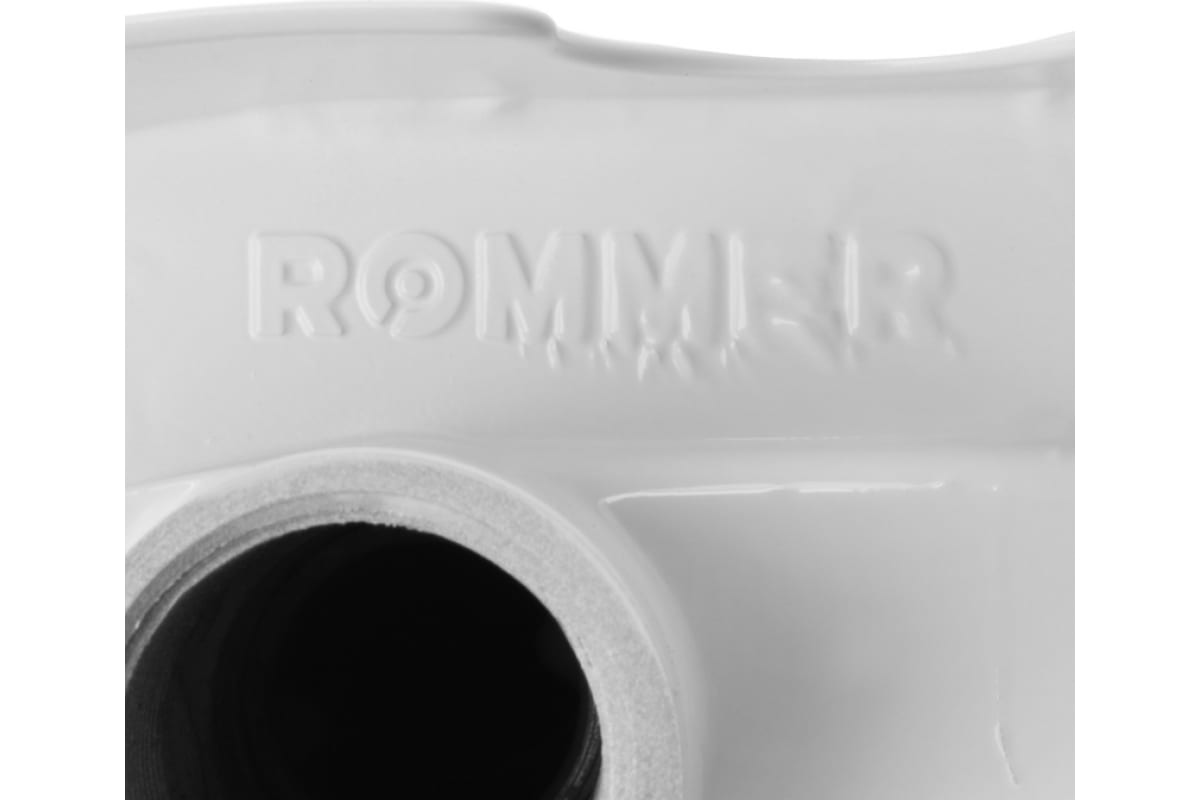 Алюминиевый радиатор Rommer Plus 200 14 секций RAL9016 89993