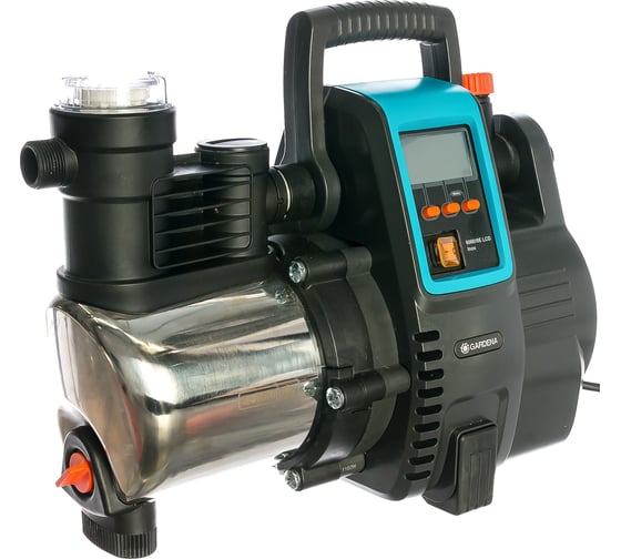 Напорный автоматический насос Gardena 6000/6E LCD inox Premium 01760-20.000.00