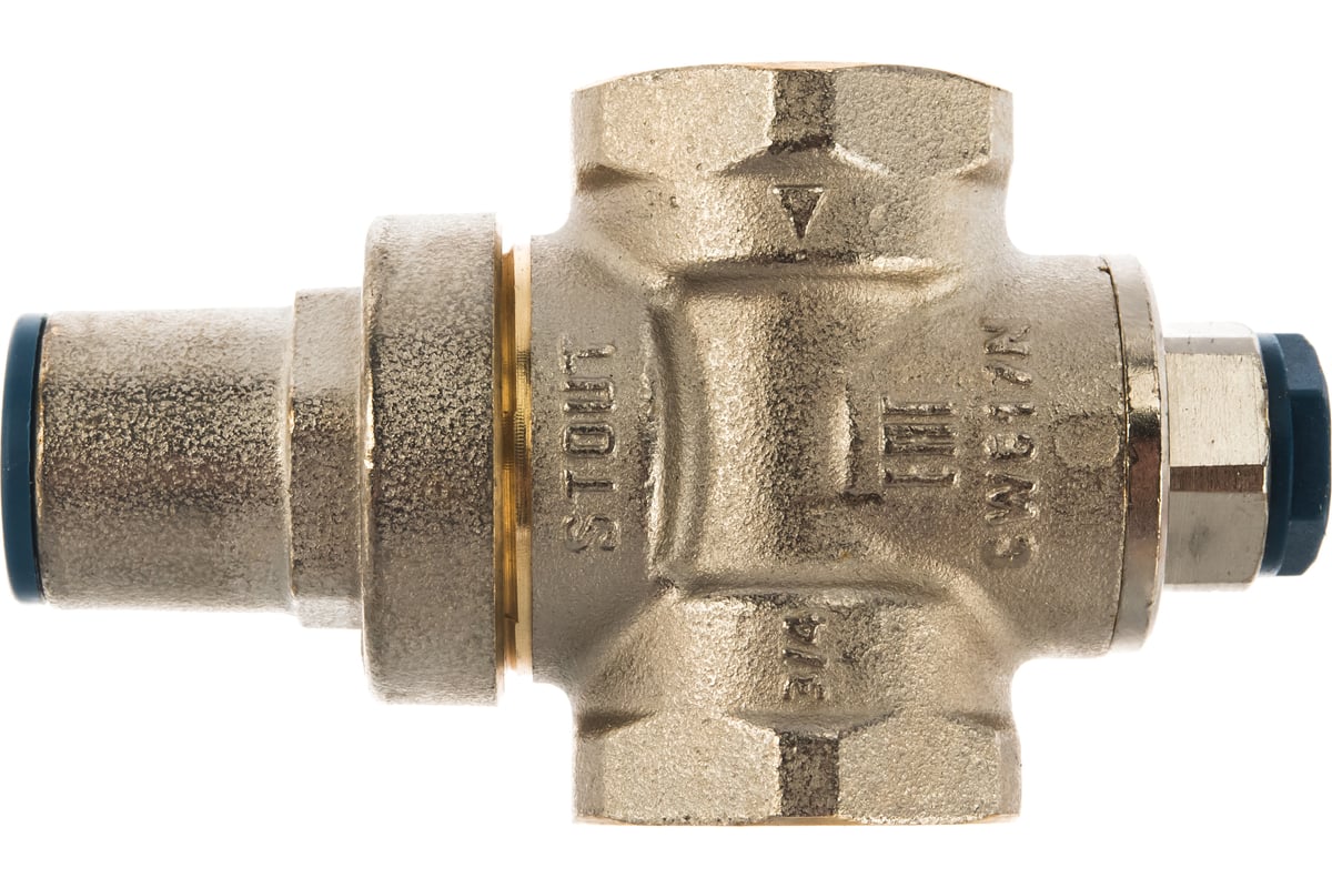 Редуктор давления STOUT PN16, вн/вн 3/4", с выходом под манометр SVS-1010-000020 RG008UB79E4GJ0