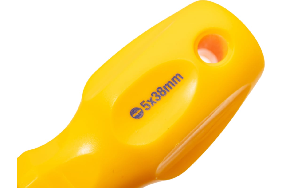 Шлицевая отвертка 5х38 Kraft Master KT 700457