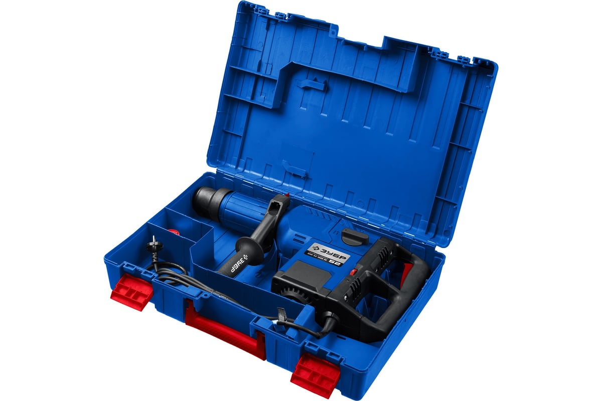 Перфоратор Зубр Профессионал SDS-Max, 18Дж, 1500Вт, кейс ЗПМ-52-1500 ЭК