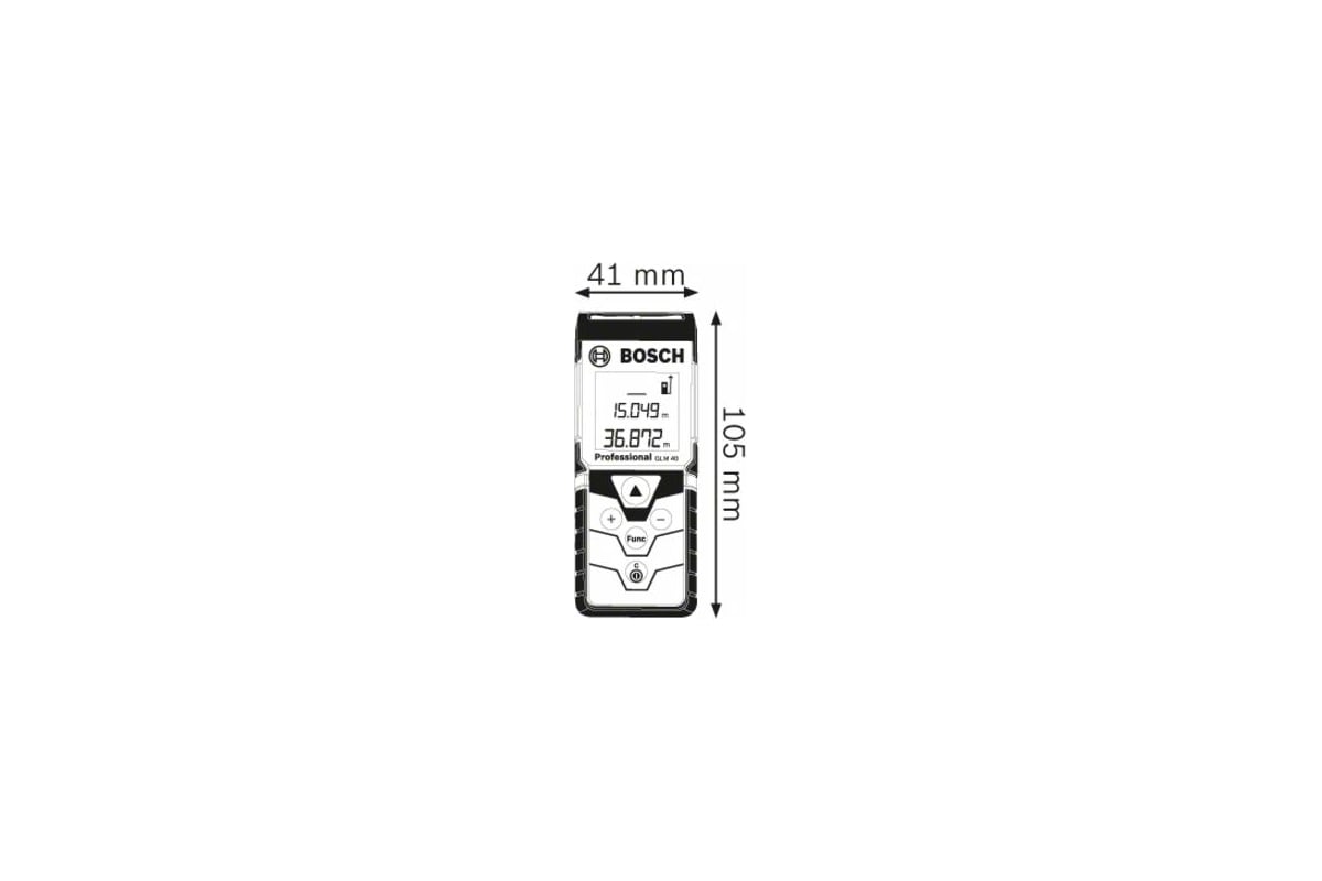 Лазерный дальномер Bosch GLM 40 Professional 0.601.072.900