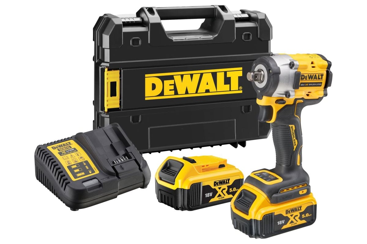 Аккумуляторный бесщеточный гайковерт DeWalt 18В DCF921P2T DCF921P2T-QW