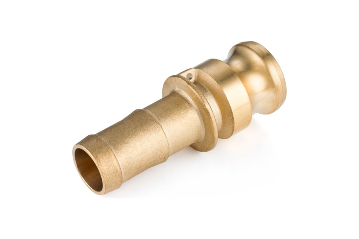 Камлок TITAN LOCK латунный TITAN LOCK тип E, ниппель с хвостовиком 2 1/2" TL250EBR