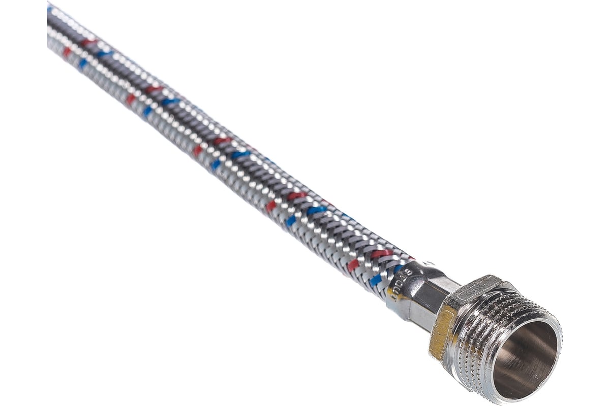 Гибкая подводка для воды НР 1/2" х ВР 3/8", длина 400 мм STOUT RG008P0SIFUAU6