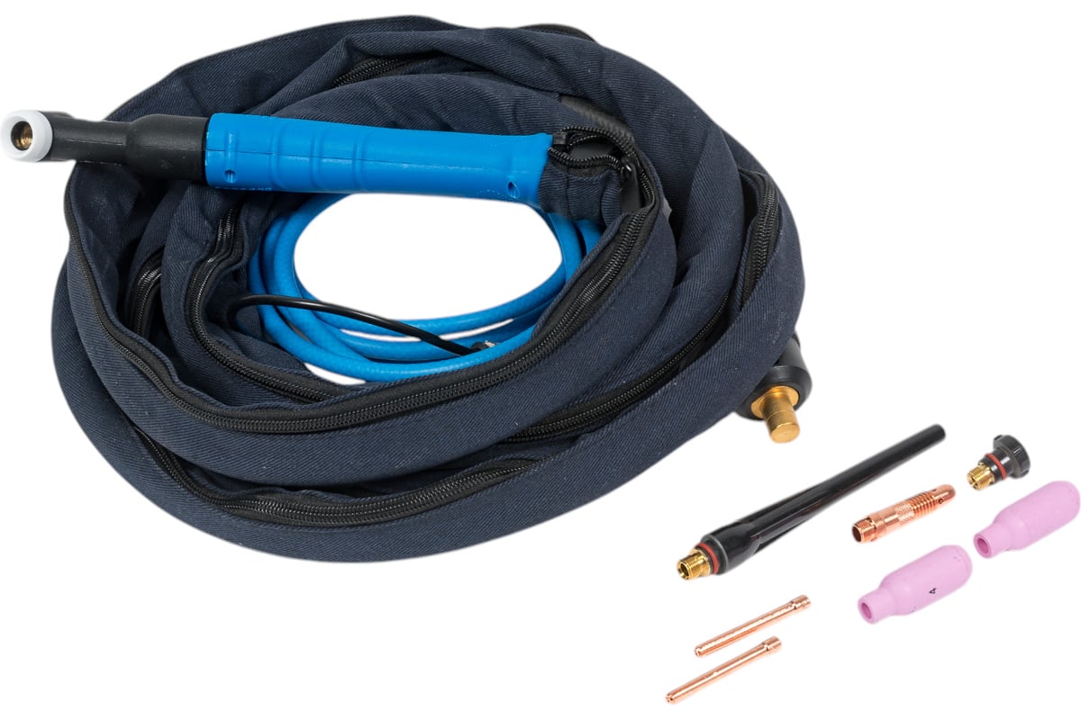 Горелка сварочная TIG WGT-26V 4 м, 250 А Solaris WGT-26V450