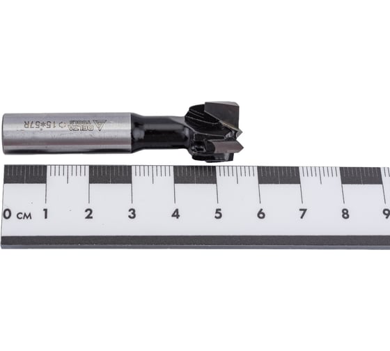 Сверло чашечное 15х10х57 мм, R Deltatools 06-0035