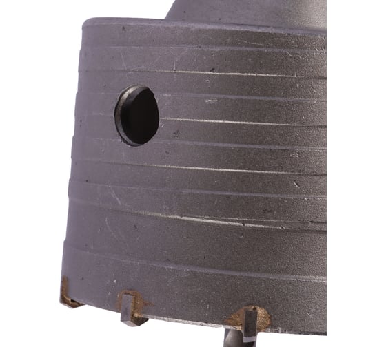 Коронка по кирпичу, камню, бетону 80 мм, М22, SDS-plus для перфоратора DERZHI 8306-011