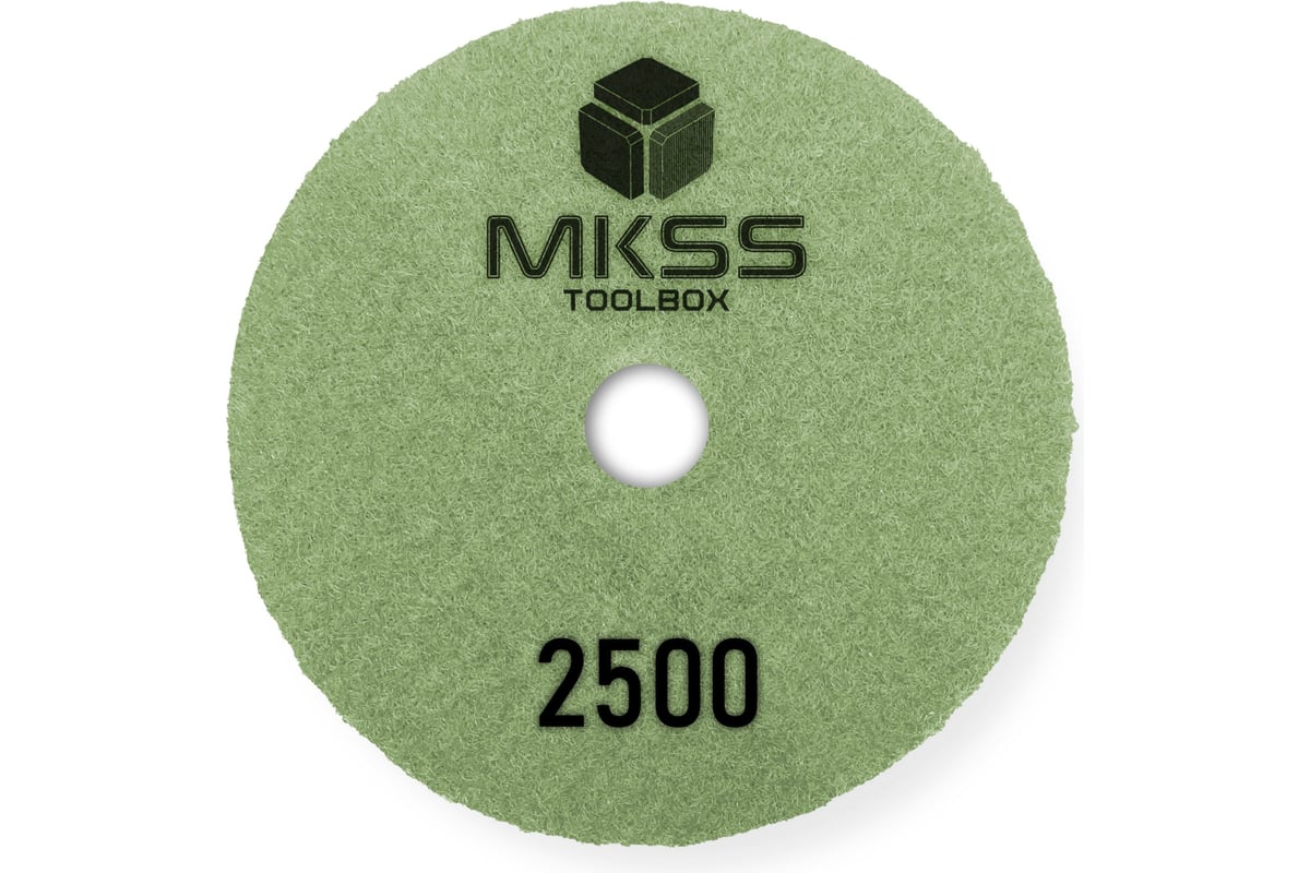 Алмазный гибкий шлифовальный круг MKSS Toolbox MK2604 АГШК Ø100 Р2500 для мокрой полировки MKSS MK26042500