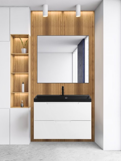 Мебель для ванной BelBagno Vittoria 80 см Bianco Opaco