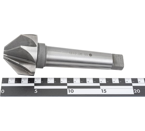 Зенковка коническая (63х43х185 мм, 90 град, КМ4, Р6М5, тип 10) Гост 14953-80 ИНСТУЛС 00001289522