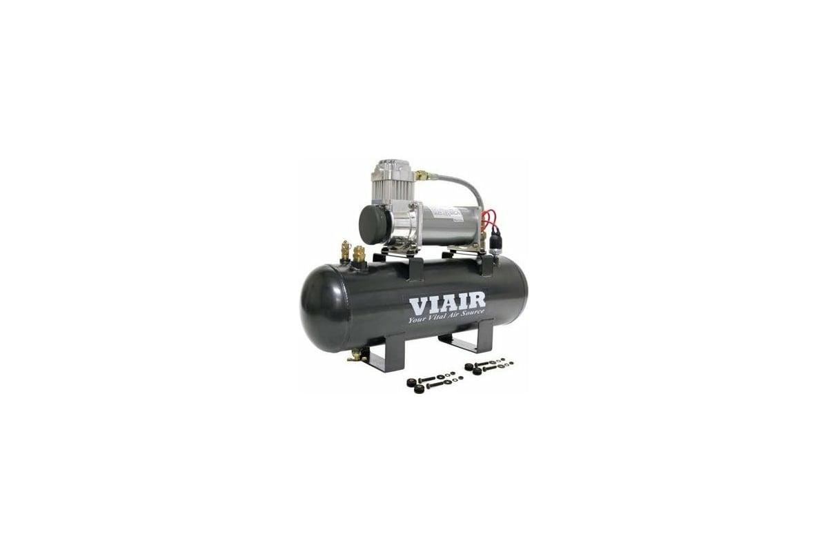 Компрессор Viair 7.5 л в сборе с ресивером 380С 55% при 15 атм 100% при 9 атм 20007