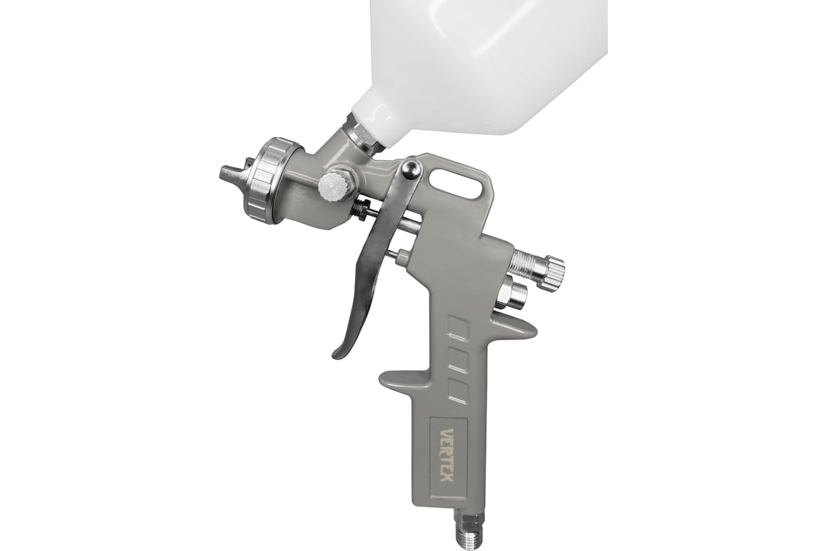 Краскораспылитель с пластмассовым бачком Vertextools 0019-01