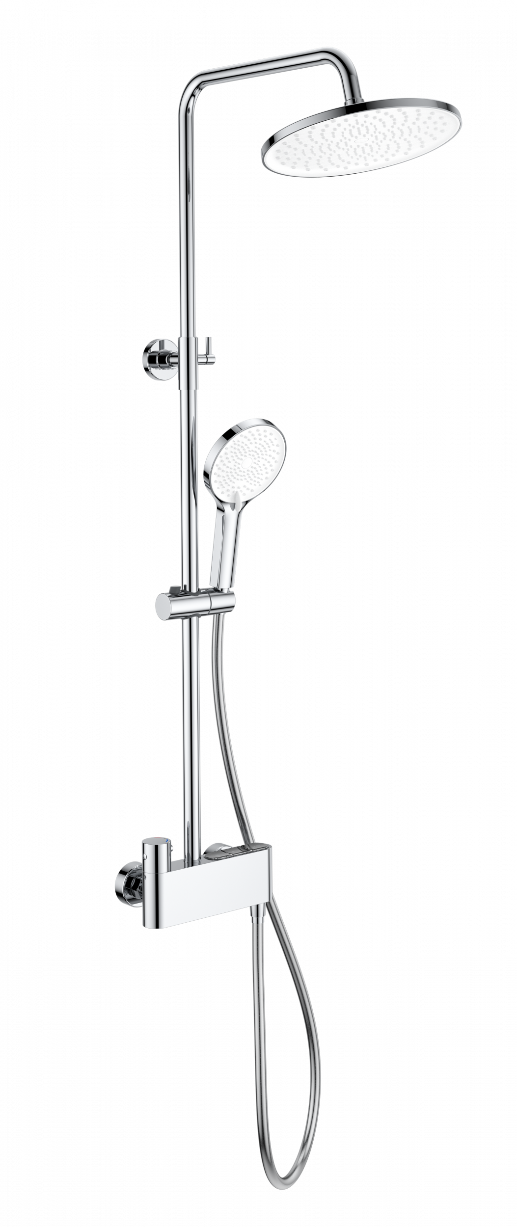 Душевая стойка Wonzon&Woghand Muse Corno WW-B3110-CR термостат, хром