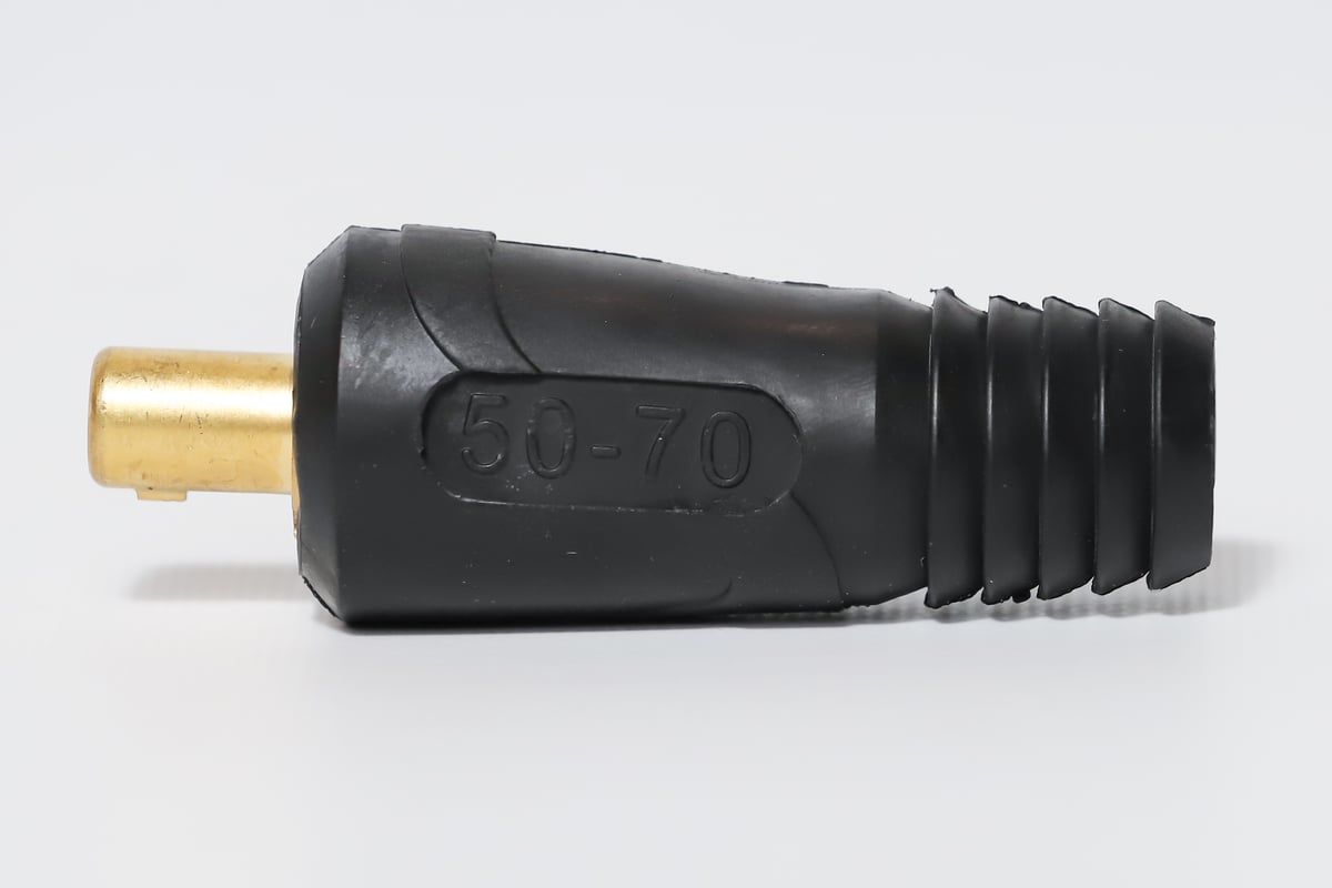 Кабельная вилка 50-70 (male plug) Plazweld P-MP5070c