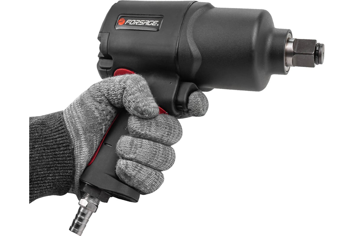 Ударный пневмогайковерт Forsage Twin Hammer F-82566(48141)