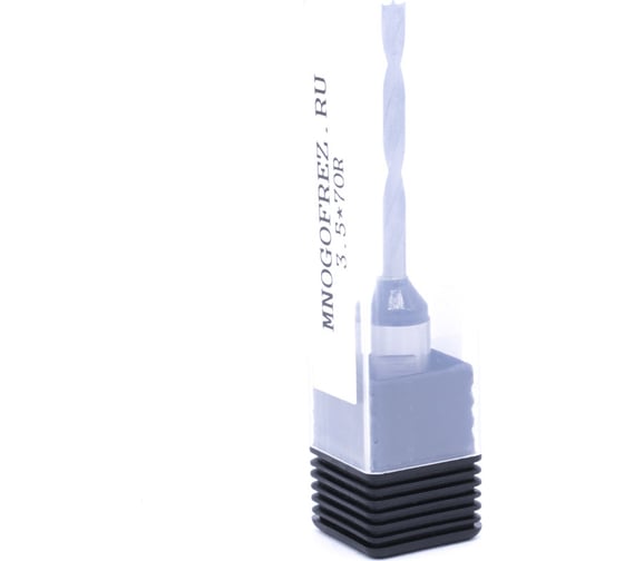 Сверло присадочное монолитное глухое KJ1-10204R (3.5х70 мм; хв-к 10 мм; правое вращение) МНОГОФРЕЗ 6660