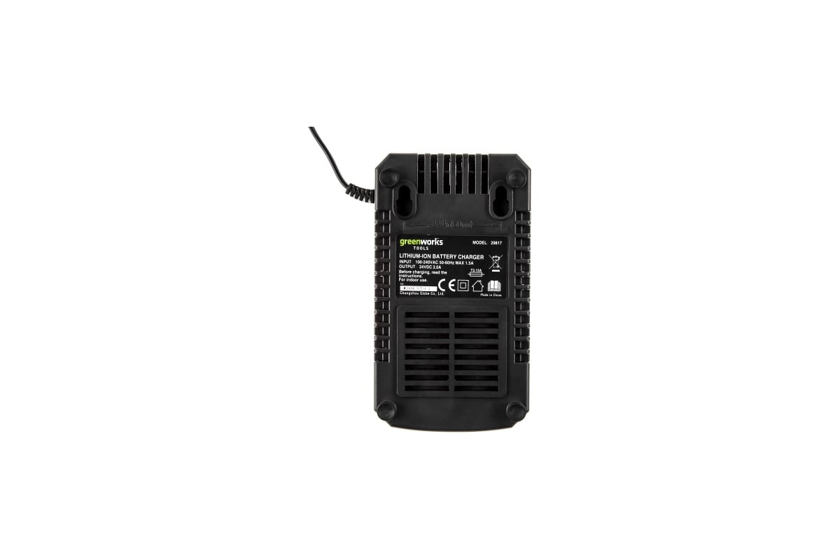 Зарядное устройство (2 А*ч/ 4 А*ч; 24 В) G24C GreenWorks 2913907