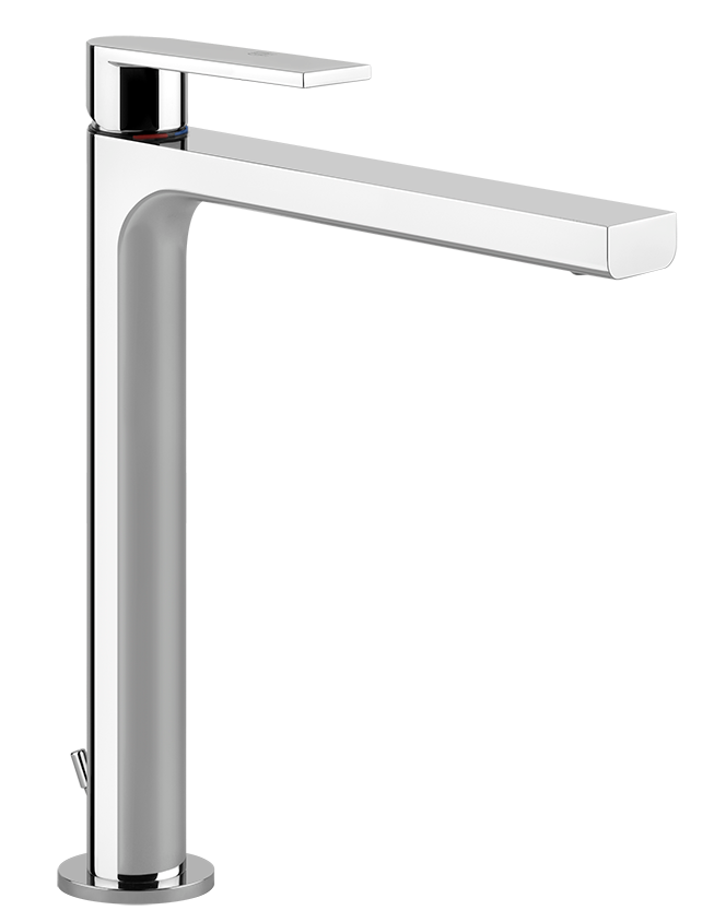 Смеситель для раковины Gessi Via Manzoni 38603-031 с донным клапаном, хром