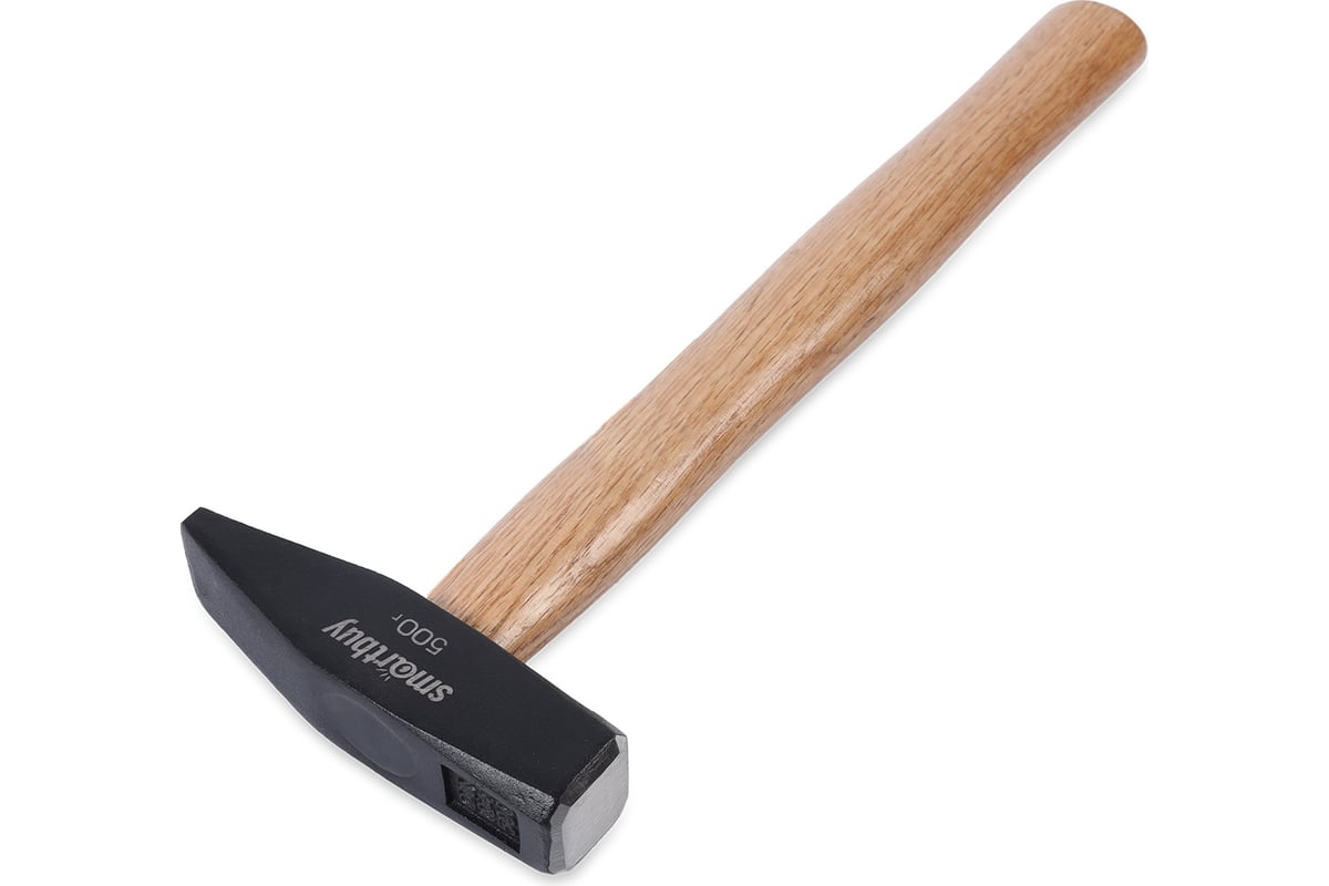 Слесарный молоток с деревянной клеенной рукояткой Smartbuy 500 г, tools SBT-GHW-500