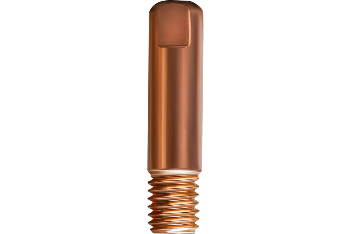 Наконечник сварочный прямой E-CU LED6510-08 (10 шт, М6, 0.8 мм) ПТК 00000027152