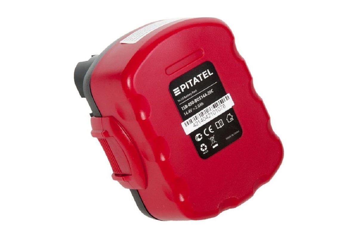 Аккумуляторная батарея ZeepDeep tsb-050-bos14a-20c (p/n: 2607335534, 2607335264, 2607335685, 2607335686, 2607335694), ni-cd 14,4v 2ah 860697