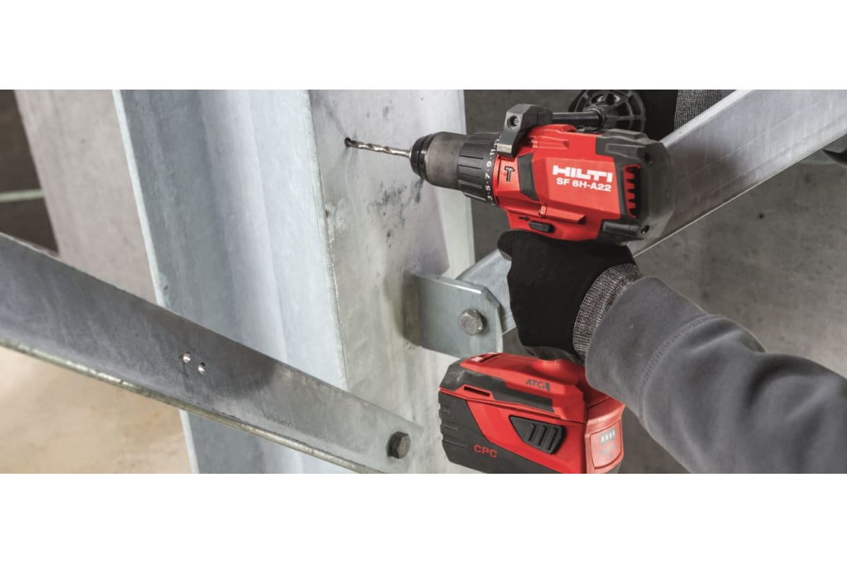 Аккумуляторная ударная дрель-шуруповерт Hilti SF 6H-A22 2184392
