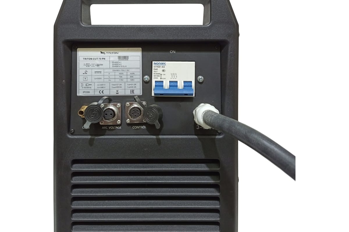Аппарат плазменной резки с пневмоподжигом Triton CUT 70 PN TCT70PN