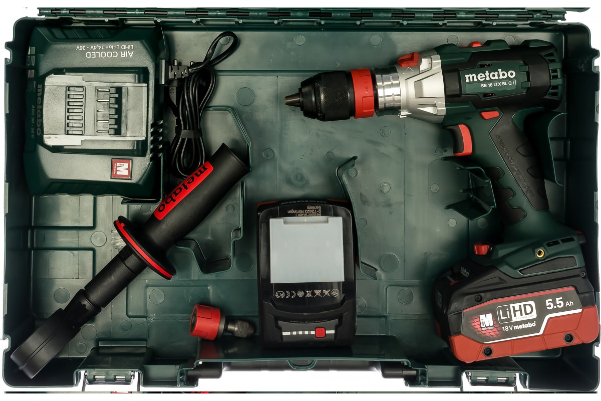 Аккумуляторный ударный винтоверт Metabo SB 18 LTX BL Q I 602353660