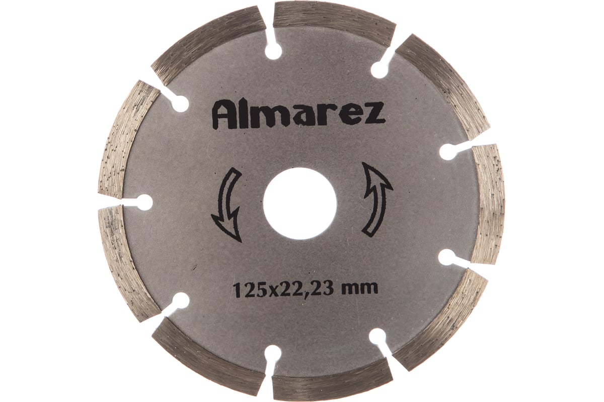 Диск отрезной алмазный Бетон (125х22.23 мм) Almarez 300125