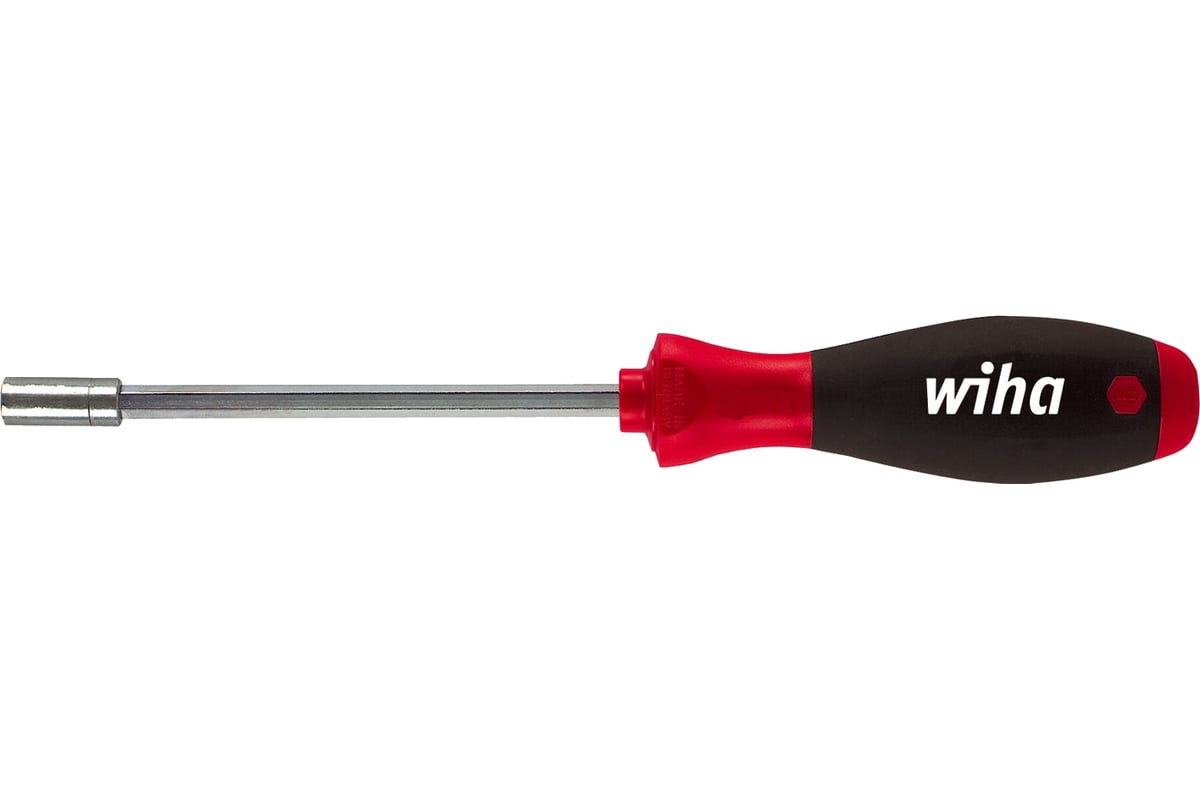 Отвертка-битодержатель Wiha SoftFinish 1/4, 300 мм 01476